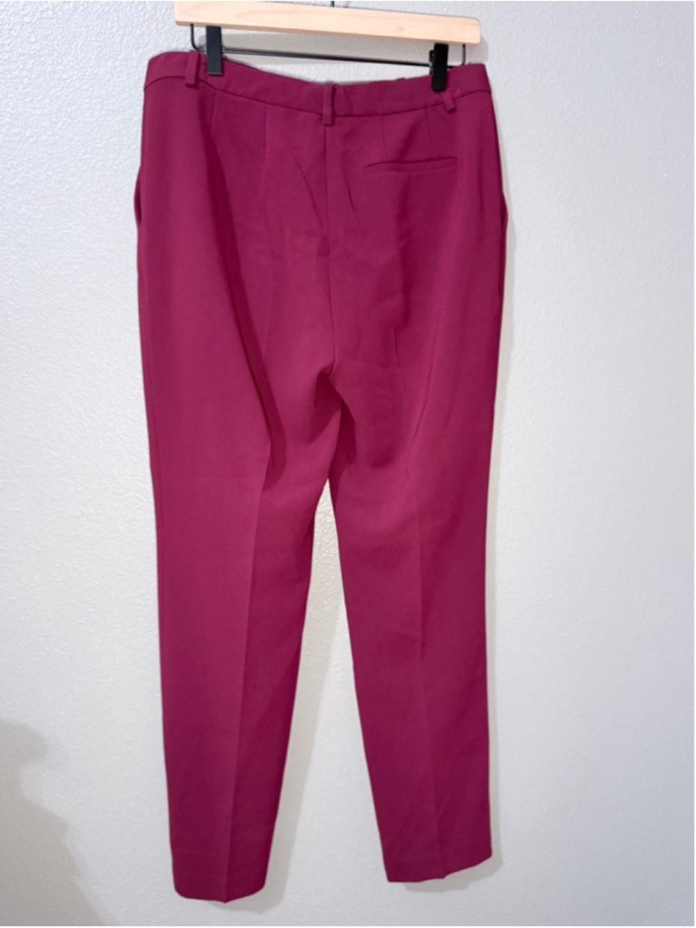 Women's Theory Treeca Full Length Pant in Admiral Crepe Trousers Size 10 - Picture 7 of 8